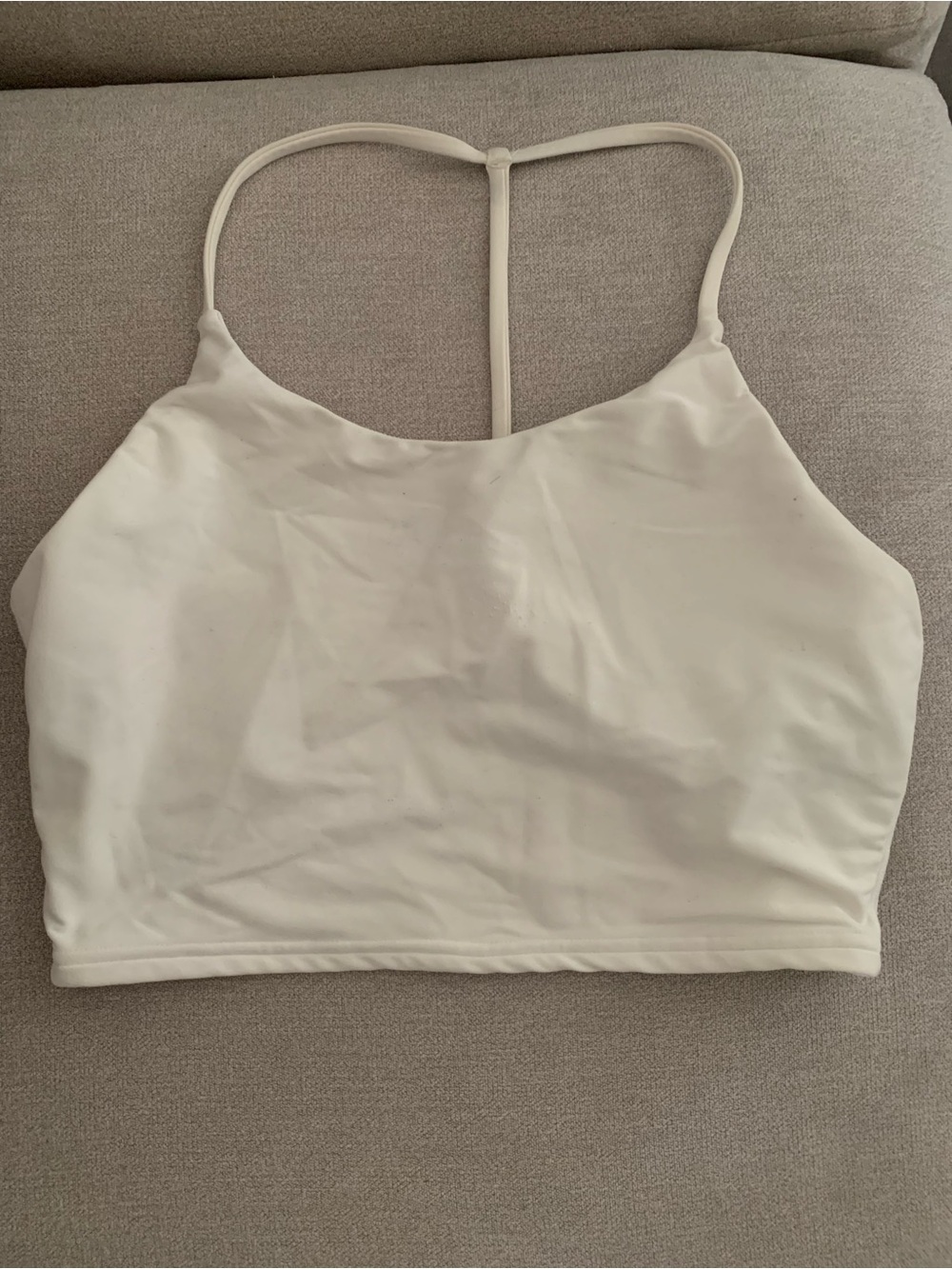 Popflex Flexy Crop Top Cream